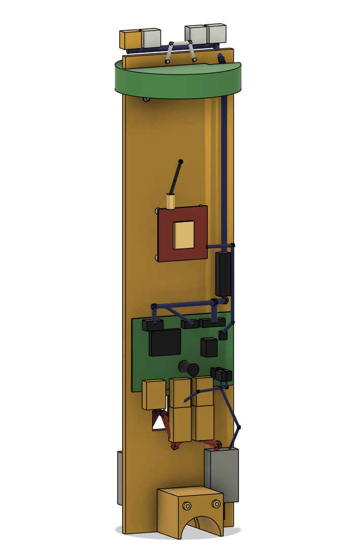Sled, port face